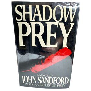 Shadow Prey John Sanford 1st Edition and Printing DJ 1990 G P Putnams Sons NY
